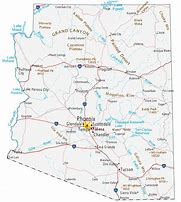 Image result for Arizona Maps for Travel