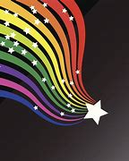 Image result for Rainbow Shooting Star