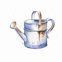 Image result for Watering Can Painting