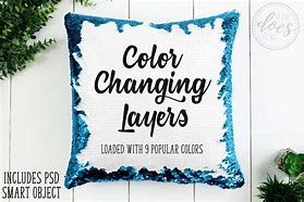 Image result for Color Changing Sequin Pillow