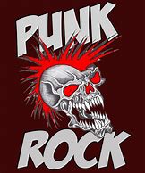 Image result for Punk Rock Skull Art