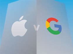 Image result for Google versus Apple