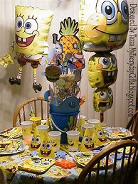 Image result for Spongebob Party Decorations