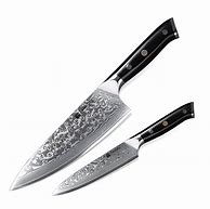 Image result for Best Damascus Kitchen Knife Set
