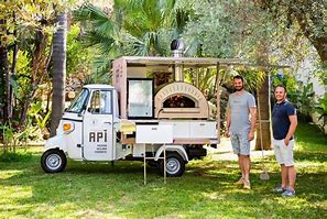 Image result for Pizza Gas-Fired Oven for Food Truck