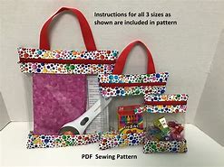 Image result for Zipper Vinyl Bags Sewing Patterns