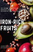 Image result for Iron Riched Fruits