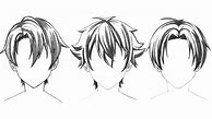 Image result for Blue Hair Tips Anime Boy