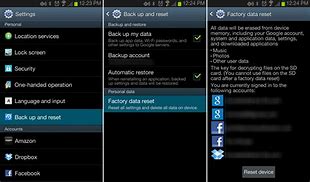 Image result for Android How to Do a Factory Reset