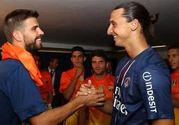 Image result for Zlatan Ibrahimovic and Gerard Pique