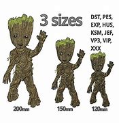 Image result for Baby Groot Embroidery Design