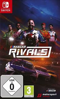 Image result for NASCAR Rivals Logo White Black
