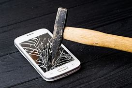 Image result for Fake Smashed Phone