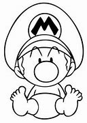 Image result for Baby Mario Drawing