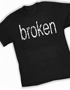Image result for Broken Cartoon T-Shirt