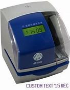 Image result for Lathem Time Card Machine