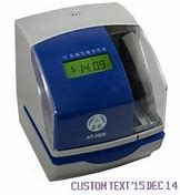 Image result for Lathem Time Clock System