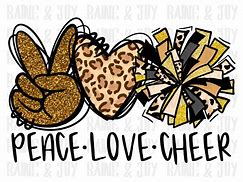 Image result for I Love Cheer Sublimation