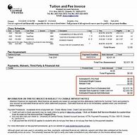 Image result for Tuition/Fee Sample