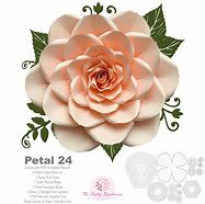 Image result for Large Paper Flower Template