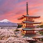 Image result for Japanese Temple Cherry Blossom