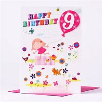 Image result for cute nine years old birthday