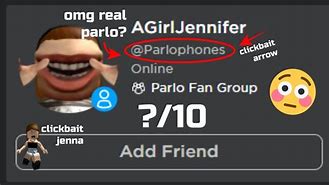 Image result for Parlo Roblox