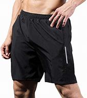 Image result for black running short with pocket