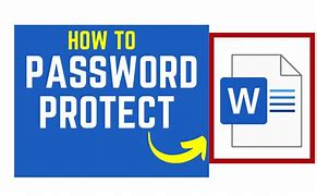 Image result for Word Password Protect