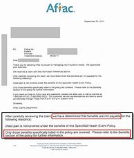 Image result for Denial of Liability Letter