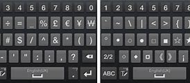 Image result for Phone Keyboard Symbols