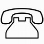 Image result for Telephone Clip Art Free Black and White