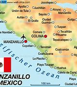 Image result for Manzanillo Colima Mexico Map