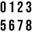 Image result for Free Printable Numbers 0 9