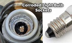 Image result for Blue Corrosion Light Bulb