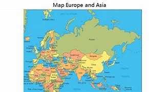 Image result for Simple Map of Europe and Asia
