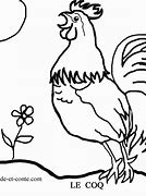 Image result for Coq Dessin Simple Sans Couleur