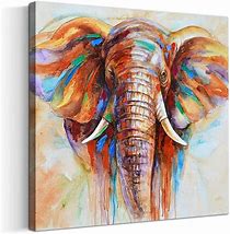 Image result for Elephant Paint Art Laptop Phone Case