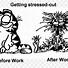 Image result for Cartoon Picture of Stressed Out Person
