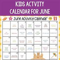 Image result for June Calendar Worksheet