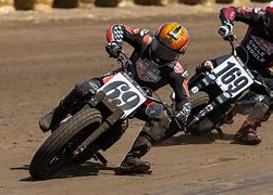 Image result for Flat Track Motorcycle Racing