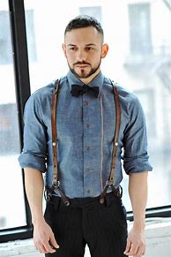 Image result for Short Sleeves Shirt with Bow Tie