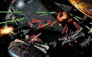 Image result for star wars space battle