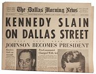 Image result for Kennedy Assassination Newspaper Headlines