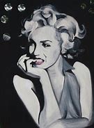 Image result for Marilyn Monroe Painting