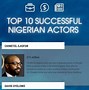 Image result for Famous Nigerian Actors