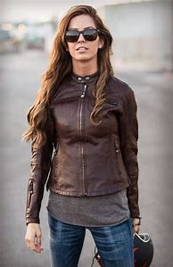 Image result for Women's Motorcycle Jacket