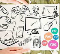 Image result for Gadgets Drawing