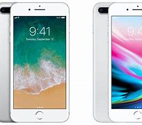 Image result for Silver iPhone 7 vs iPhone 8