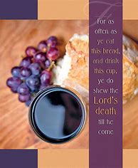 Image result for Church Bulletin Covers Communion Sunday